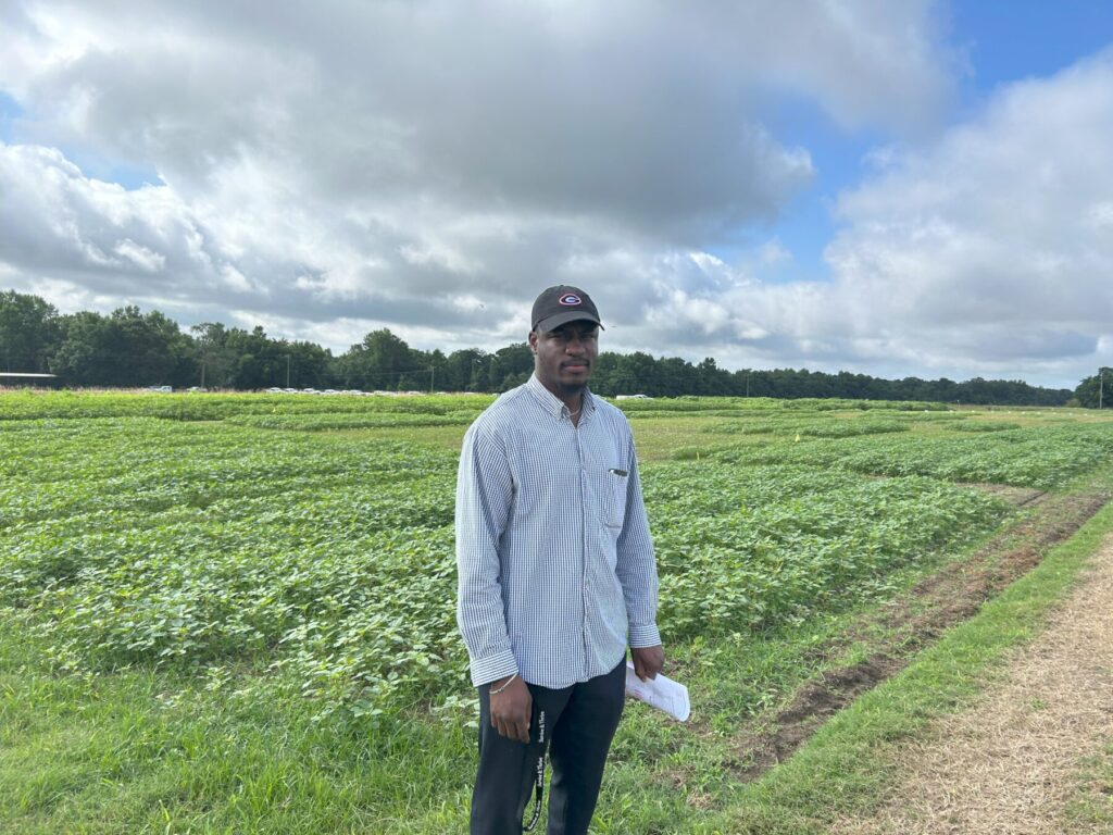 Joshua at ANR Field Day